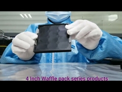 4 inci ukuran kotak waffle Wafer Tray Chip Tray seri tampilan produk