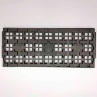 PPE Black ESD Jedec IC Tray Suhu Tinggi Untuk Jenis Paket Chip LGA