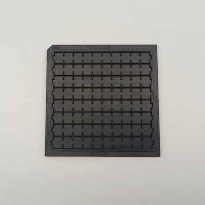 Beli Black PC Waffle Pack Chip Tray Umum Dan Pembersihan Ultrasonik online manufacture