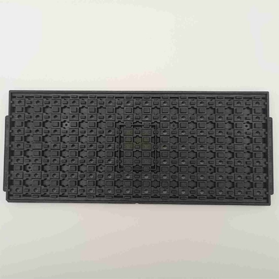 Beli PES Rectangle Black JEDEC Matrix Tray Dengan Standar ISO 9001 online manufacture