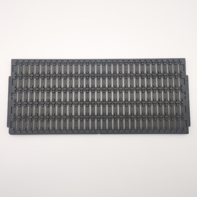 Harga yang bagus 7.62mm Tinggi Jedec IC Trays Dengan MPPO PPE ABS PEI IDP Untuk BGA IC Tipe on line