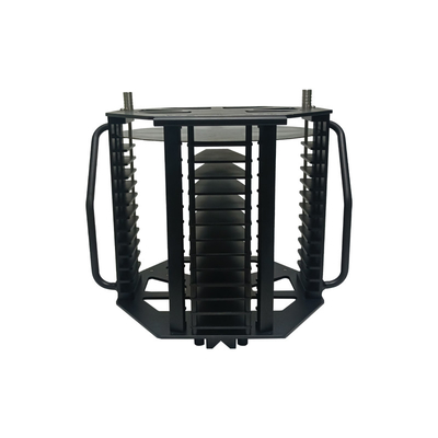 Beli Custom Special Shape 12 Inch 25 Slot Metal Wafer Carrier Cassette Series Produk yang digunakan dalam produksi wafer online manufacture