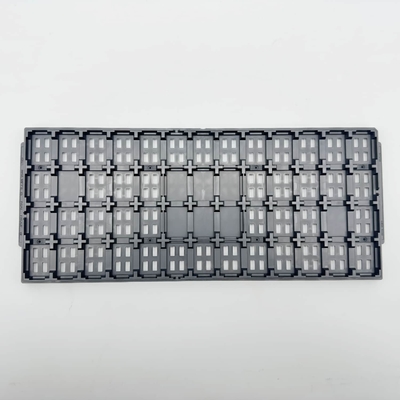 Beli Black Custom Jedec Trays PPE Material ESD Aman Untuk IC Tray Suhu Tinggi Disesuaikan online manufacture