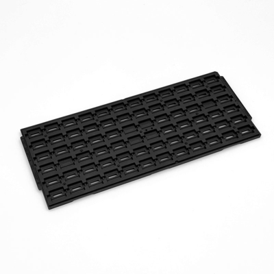 Beli Black PPE Moisture-Proof Antistatic JEDEC Tray For High Precision IC Storage online manufacture
