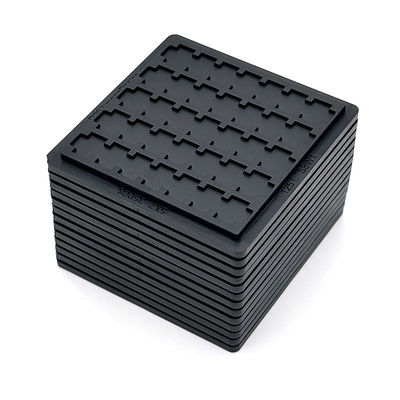 Beli Cavity Size of 6.71*3.90*0.66 Black Bare Die Tray for Performance online manufacture