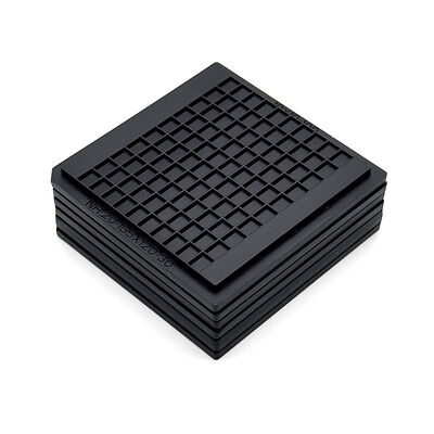 Beli Nampan Chip ABS Waffle Konduktif Aman ESD Permanen untuk Penyimpanan dan Transportasi Microchip pembuatan online