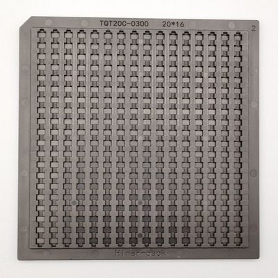 Beli Baki Paket Wafel Bentuk Tunneling Khusus Bahan ESD 4 Inch online manufacture