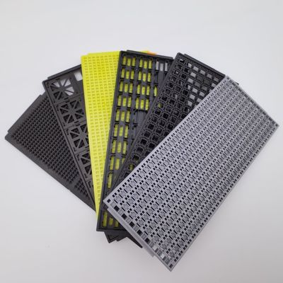 Beli Ukuran reguler Tray pengiriman antistatik berwarna-warni termostabil untuk komponen IC online manufacture