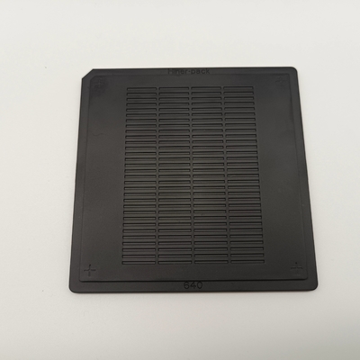 Harga yang bagus Black ESD Waffle Pack RoHS Untuk Optical Device IC Chip Tray on line