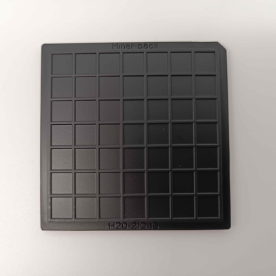 Harga yang bagus Paket Waffle Hitam ESD 2 Inch Untuk Bagian IC 0.2mm Flatness ROHS on line