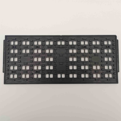 Harga yang bagus Baki JEDEC ESD PPE Hitam yang Disesuaikan Untuk Komponen Elektronik on line