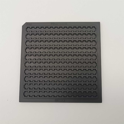Harga yang bagus Paket Wafel Plastik Hitam 4 Inci Untuk Cetakan Injeksi IC Chip 150PCS on line
