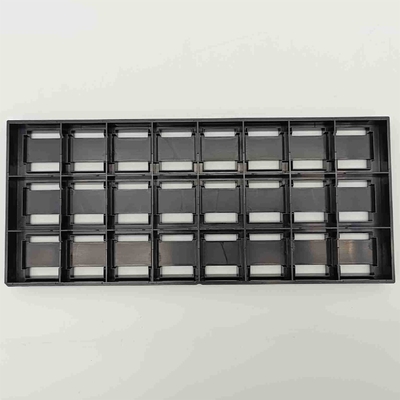 Harga yang bagus Baki Matriks Standar ROHS PC JEDEC Untuk Perangkat IC Kerataan 0,76mm on line
