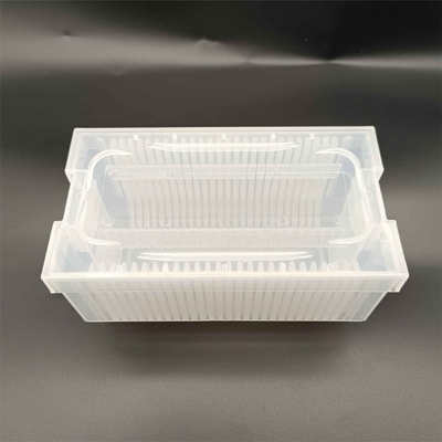 Harga yang bagus Kotak Pengangkut Wafer persegi panjang transparan 3 Inch Wafer Cassette on line