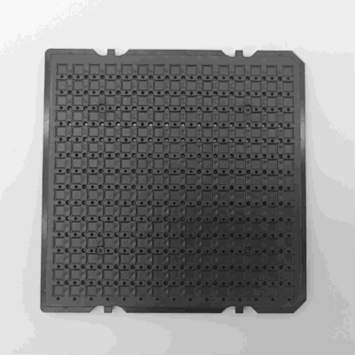 Harga yang bagus Disesuaikan 4 Inch PC Stable Waffle Pack Chip Trays 0.3mm Flatness on line