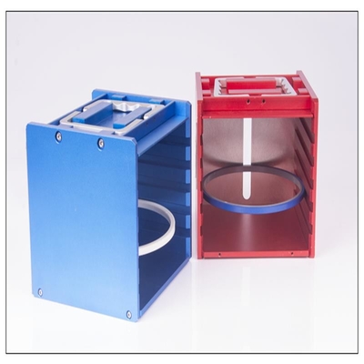 Harga yang bagus 6 Inch 5 Solts Semiconductor Wafer Carrier Untuk Inspeksi Dan Transportasi Dalam Pabrik Wafer on line