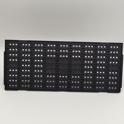 Black Chip Die BGA QFN ESD Packaging Tray Untuk Perangkat Optoelektronik Tray