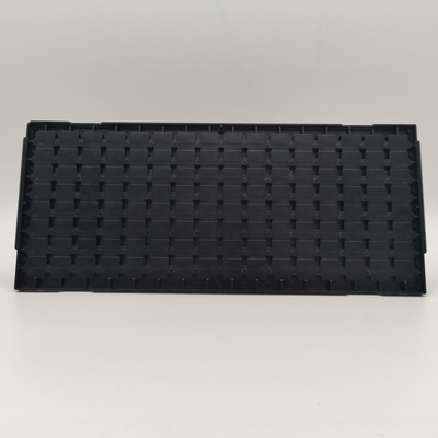 Harga yang bagus JEDEC Desain Tray Pocket Size 11.93*16.5*4.34mm untuk perangkat MEMS di MPPO/PPE/ABS/PEI/IDP on line