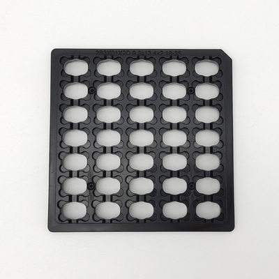 Harga yang bagus Standar Ukuran IC Chip Tray 4 Inch ESD Waffle Pack Digunakan Untuk Modul Elektronik Dan Chip on line
