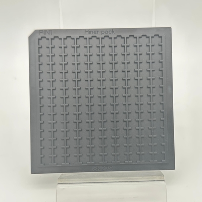 Harga yang bagus Chamber IC Chip Tray tahan lama Anti-statis dan High-Density Waffle Pack yang digunakan dalam industri semikonduktor on line