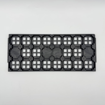 Harga yang bagus Antistatik Sesuai dengan suhu tinggi Jedec Tray Untuk PCB Manufaktur Peralatan on line