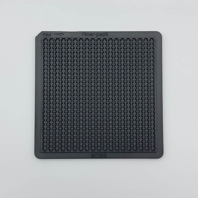Harga yang bagus Black Bare Die Tray Warpage Dalam 0.3mm Untuk Chip Storage Dan Packing on line