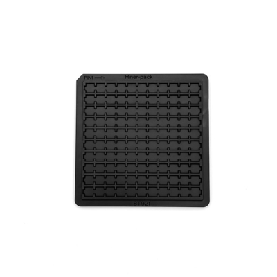 Harga yang bagus Baki Die Tray Hitam yang Disesuaikan Tahan Panas Untuk Produk Desain Tahan Lama on line