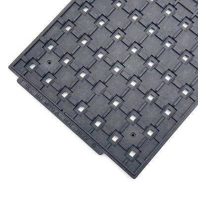 Harga yang bagus Precision-Engineered JEDEC Matrix Trays dengan 165PCS Kapasitas, 0.76mm Flatness dan 322.6x136mm Outline on line