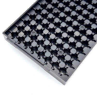 Harga yang bagus JEDEC-compliant IC Tray dengan Pocket Precision untuk QFN BGA QFP on line