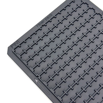 Harga yang bagus Otomatis-Siap 4 inci ESD Safe Waffle Pack Tray Untuk IC Handling Dan Robotic Assembly on line