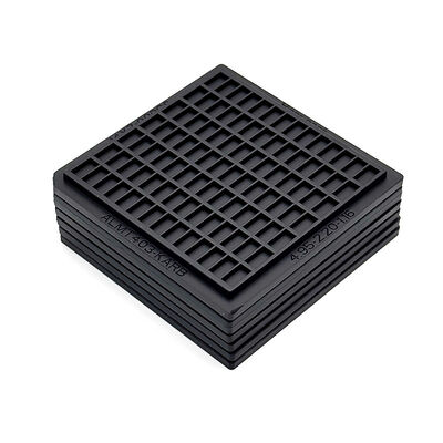 Harga yang bagus Peti chip 2x2 inci yang dapat ditumpuk dengan penutup aman dan sistem klip on line