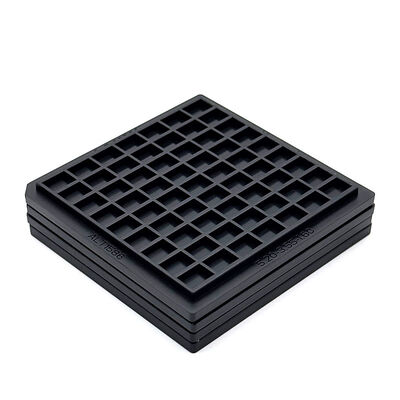 Harga yang bagus Baki Chip Waffle Kelas Ruang Bersih untuk Penanganan IC Kontrol Kontaminasi on line