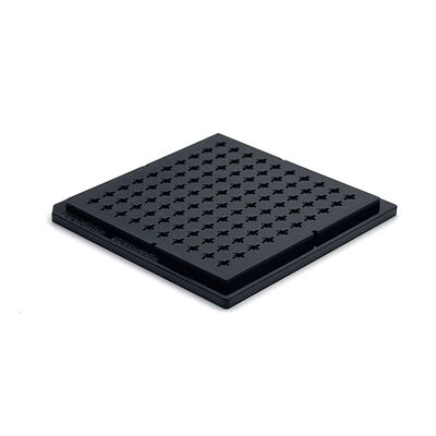 Harga yang bagus Tray chip IC yang dapat digunakan kembali dengan kerongkongan presisi untuk penyimpanan semikonduktor yang aman on line