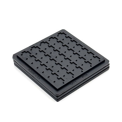 Harga yang bagus Tray chip Waffle Pack tahan suhu tinggi yang dapat digunakan kembali untuk perlindungan IC pitch halus on line