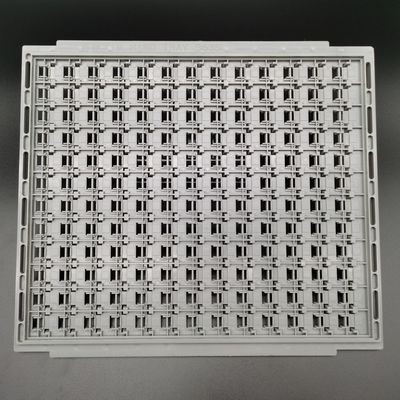 Harga yang bagus Membawa IC White ABS Anti Static Baki Sertifikat ISO yang Dapat Digunakan Kembali on line