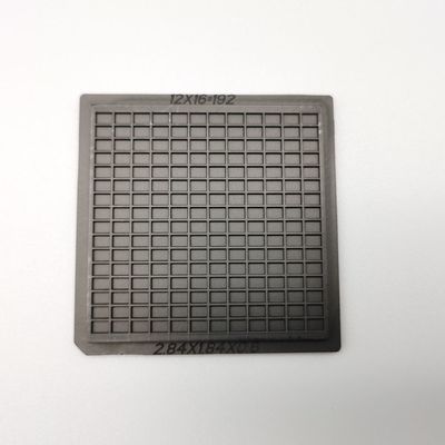 Harga yang bagus Tradisional Hitam 2 Inci Waffle Pack Chip Tray Untuk Bagian Elektronik on line