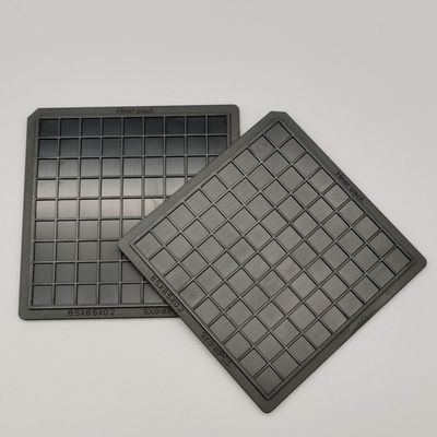 Harga yang bagus 4 Inch MPPO Matte Surface Waffle Pack Chip Trays Untuk Bare-Die on line