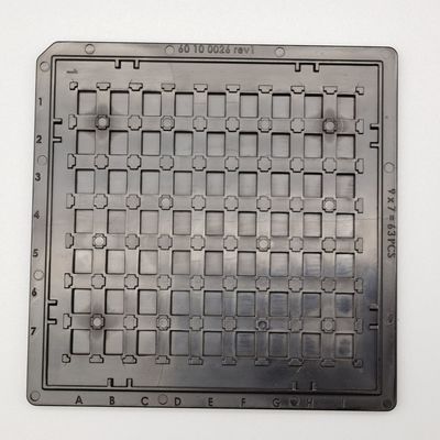 Harga yang bagus Modul Kecil 4 Inch Waffle Pack Chip Baki ESD Stabil Anti Statis on line