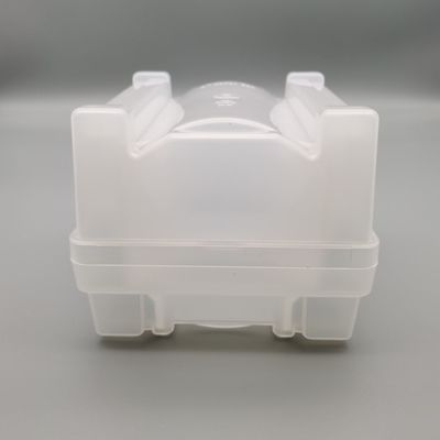 Harga yang bagus Cleanroom Class PP Wafer Shipping Box 4 Inch 100mm Transparan Wafer Kaset on line