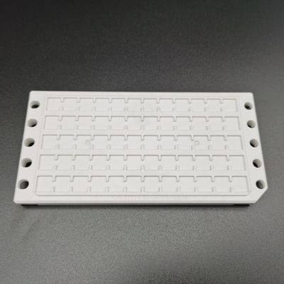 Harga yang bagus Baki Chip IC Anti Statis Putih Tahan Lama 6.0mm Standar Internasional on line