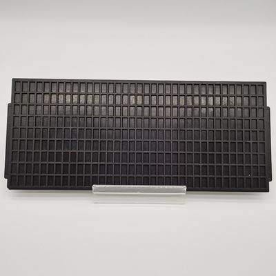 BGA IC Packaging Black Jedec Matrix Baki Permukaan Stabil ESD