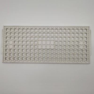 Harga yang bagus Memilah Komponen IC Custom Jedec Trays Warna Putih Ramah Lingkungan on line