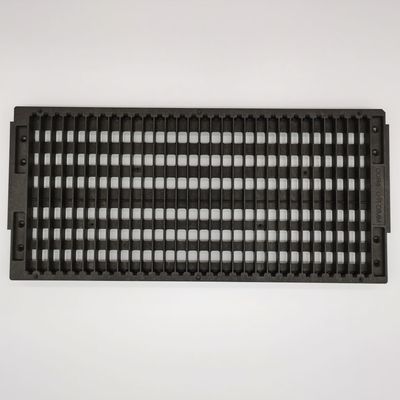 Harga yang bagus Kustom Statis Hitam Matriks Jedec IC Trays MPPO Untuk Semikonduktor on line