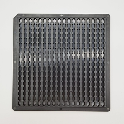 Harga yang bagus OEM Black Waffle Pack Chip Trays Cocok dengan Peralatan Otomatisasi on line